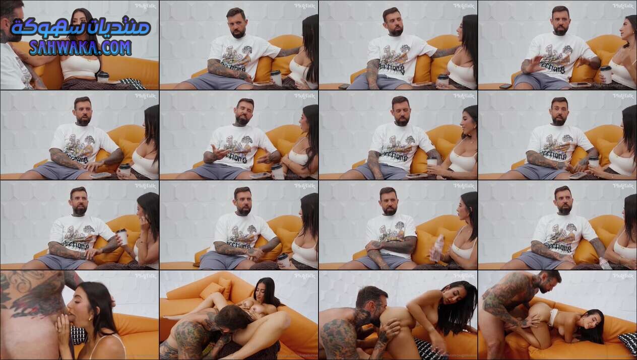 حصريا من اونليفانز فيلم سكس كامل Lena the plug تمارس الجنس علي الاريكه مع المذيع